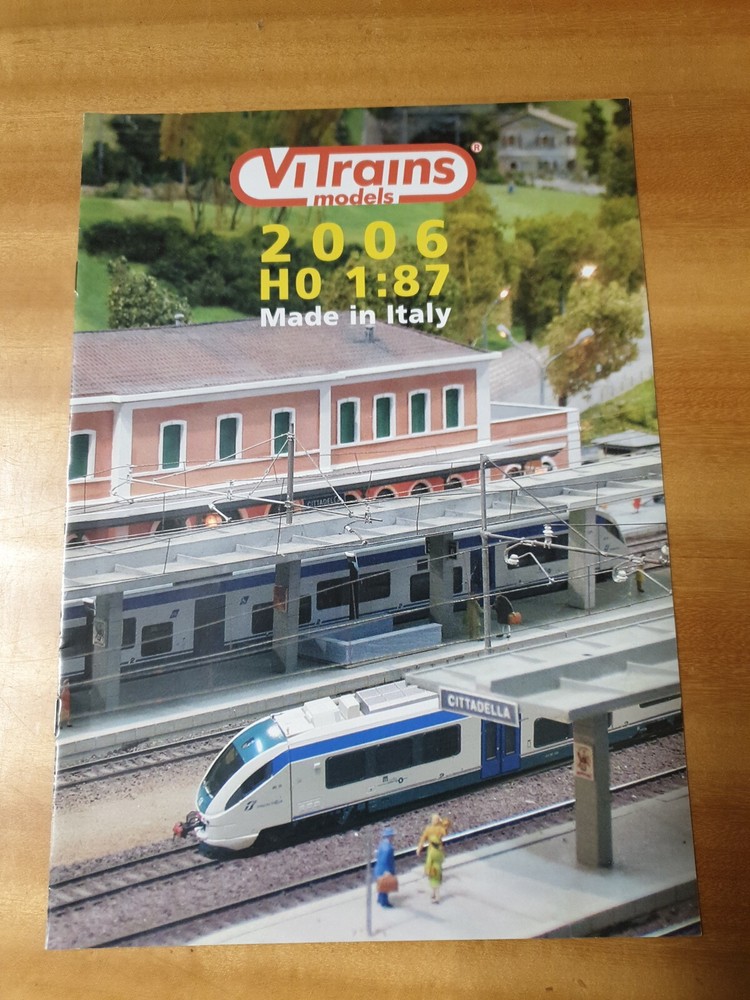 Vitrains Catalog 2006 HO Scale 12 Pages