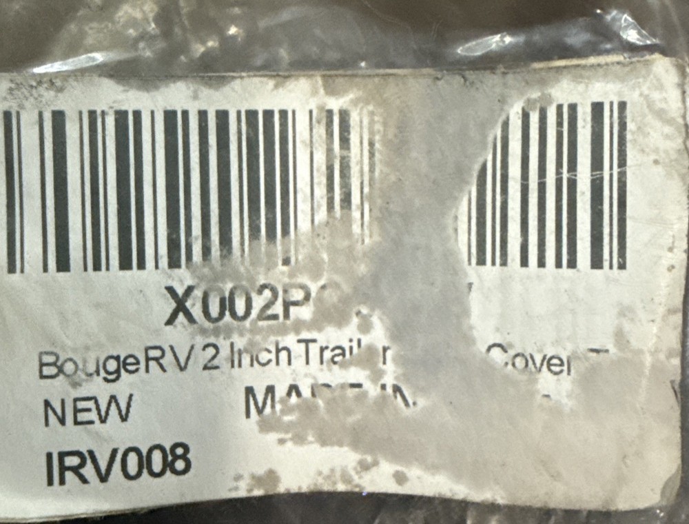 2" RUBBER HITCH PLUG COVER