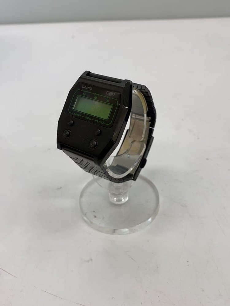 CASIO Quartz Watch Other Digital Stainless GRN BLK SS