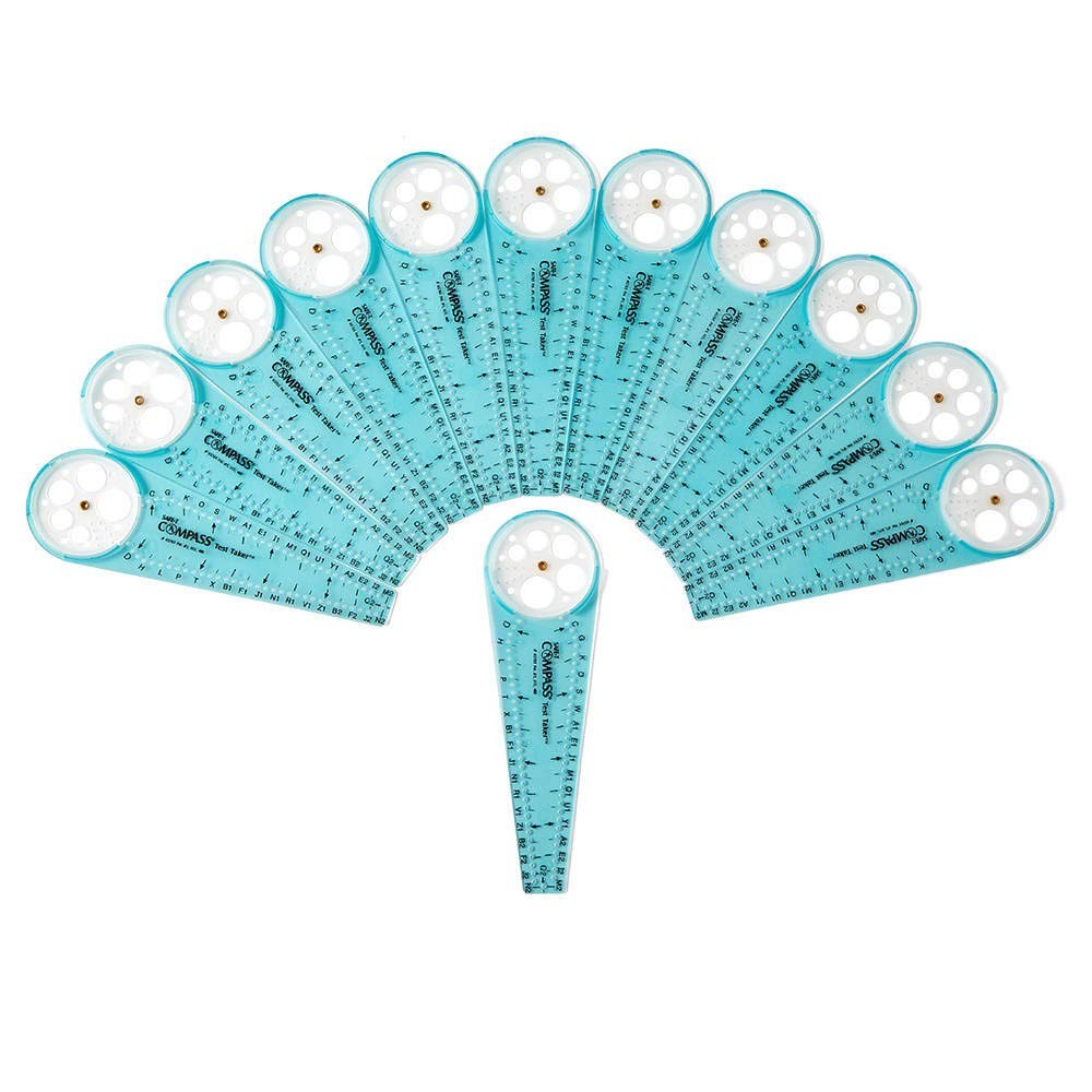 hand2mind Safe-T Math Compass, 10 in. Blue Compass, Compass for Geometry, Compas