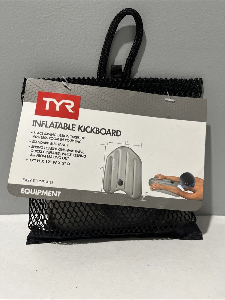 TYR Inflatable Kickboard Swim Swimming Aid