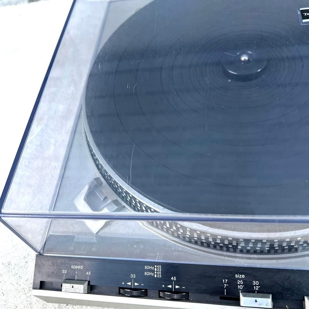Technics SL-3300 Direct Drive Automatic Turntable Record Player Tested as is