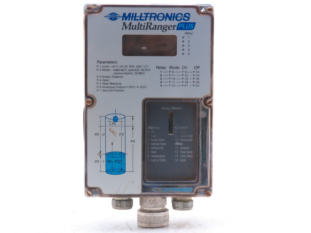 Milltronics MultiRanger Plus Level Monitor Controller Enclosure Box READ