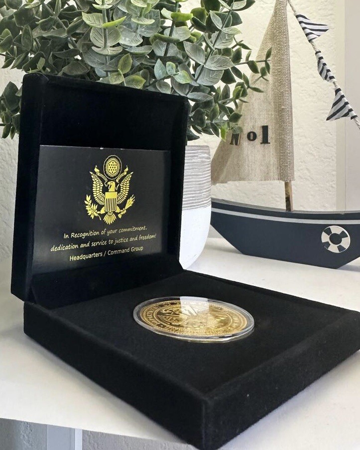 CIA Challenge Coin USA