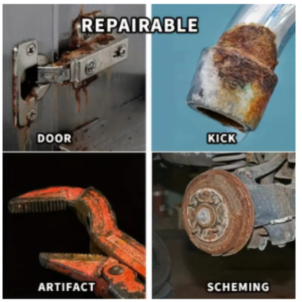 Multi-Purpose Rust Remover Spray | Strong Elimination of Rust & Iron Buildup, Id