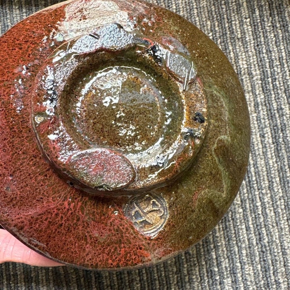 Tea Utensils Black Raku with box