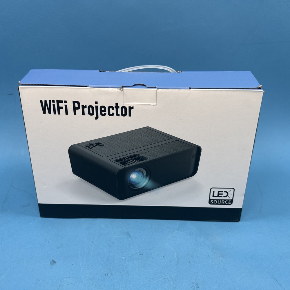 WiFi Projector with LED Source With Remote control