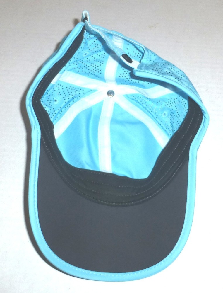 Nike Golf Hook & Loop Adjustable Vented Hat Light Blue HAS STAIN PLEASE READ