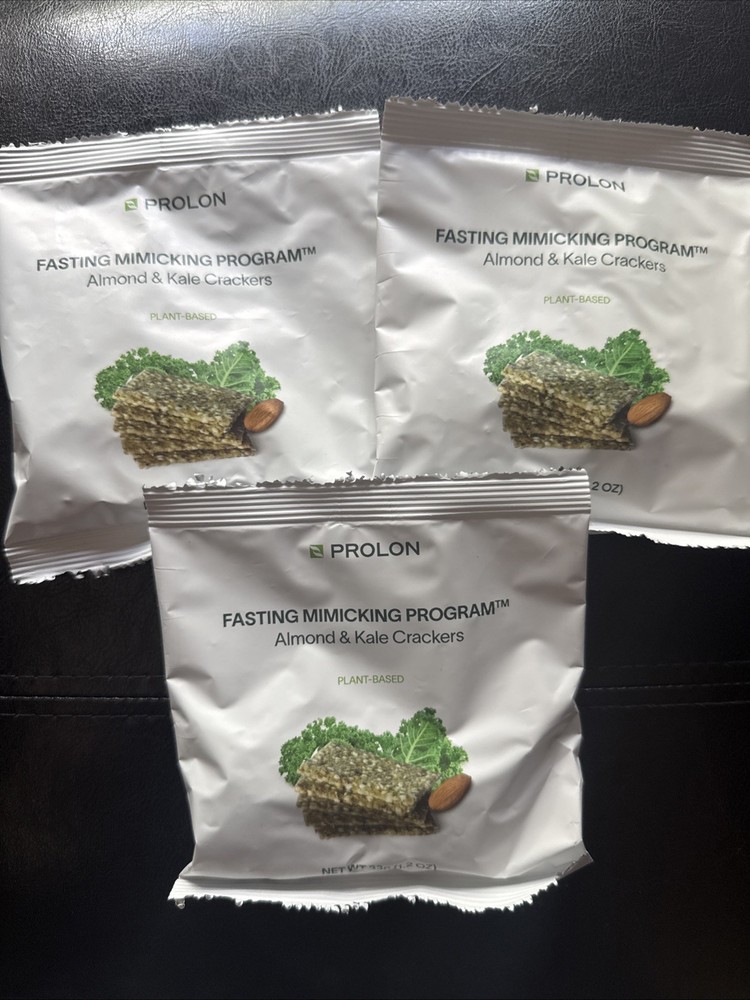 Prolon Almond and Kale Crackers