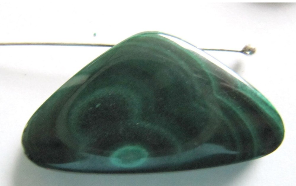 Malachite drop bead Pendant