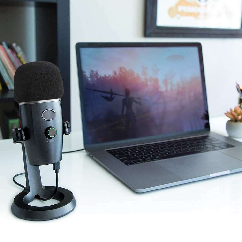 Yeti Nano Microphone Foam Windscreen - Pop Filter Cover 1 Pack