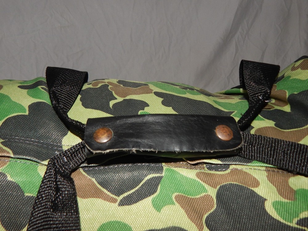 Large Camo Duffel Bag