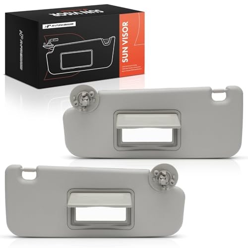 Driver & Passenger Sun Visor Left and Right, Driver and Passenger Side