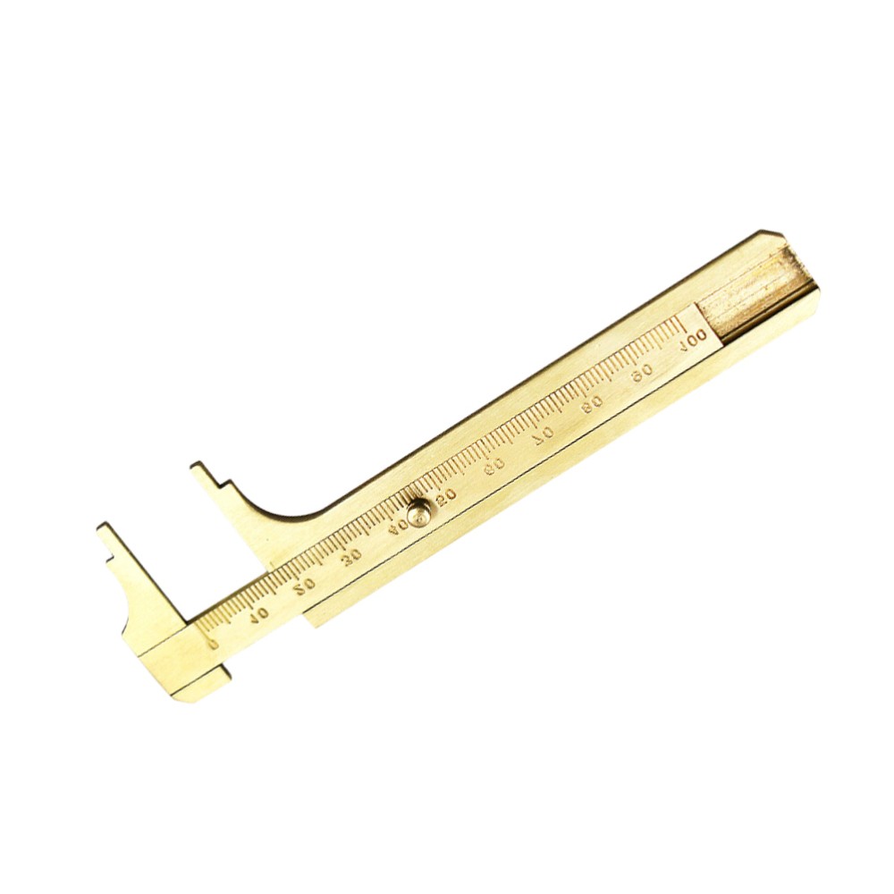 100M Mini Brass Caliper Gauge Measuring Tool for