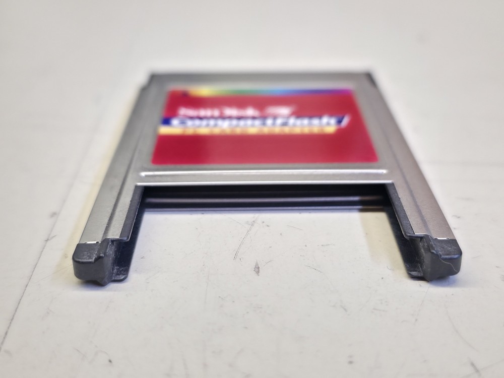 Sandisk CompactFlash PC Card Adapter TESTED