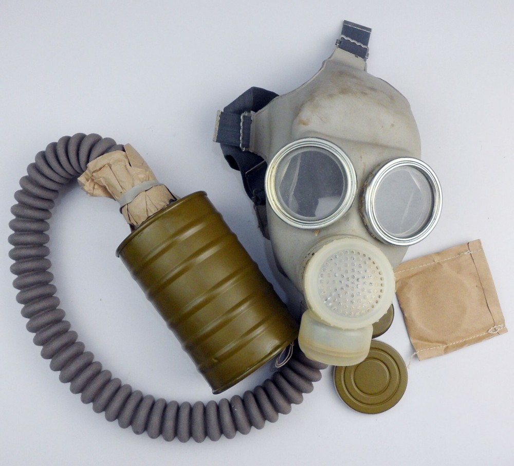 Surplus Chinese type 64 Mask with Bag