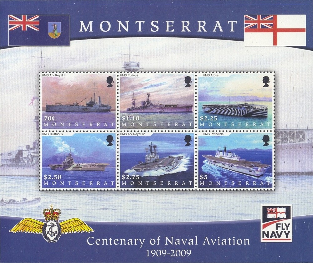 Montserrat Scott #'s 1232 MNH
