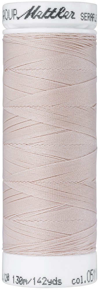 Mettler Seraflex Elastic Thread 50wt 142yd-Nude