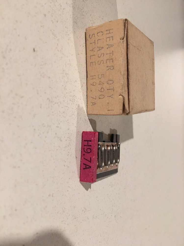 H9.7 class 5490 overload Protection heater