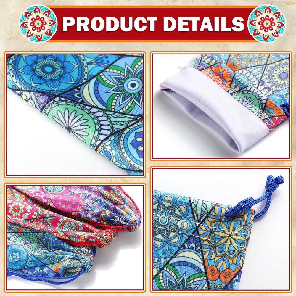 24 Pcs Sunglass Pouch Drawstring Microfiber Pouch Multicolor Soft Sunglasses ...