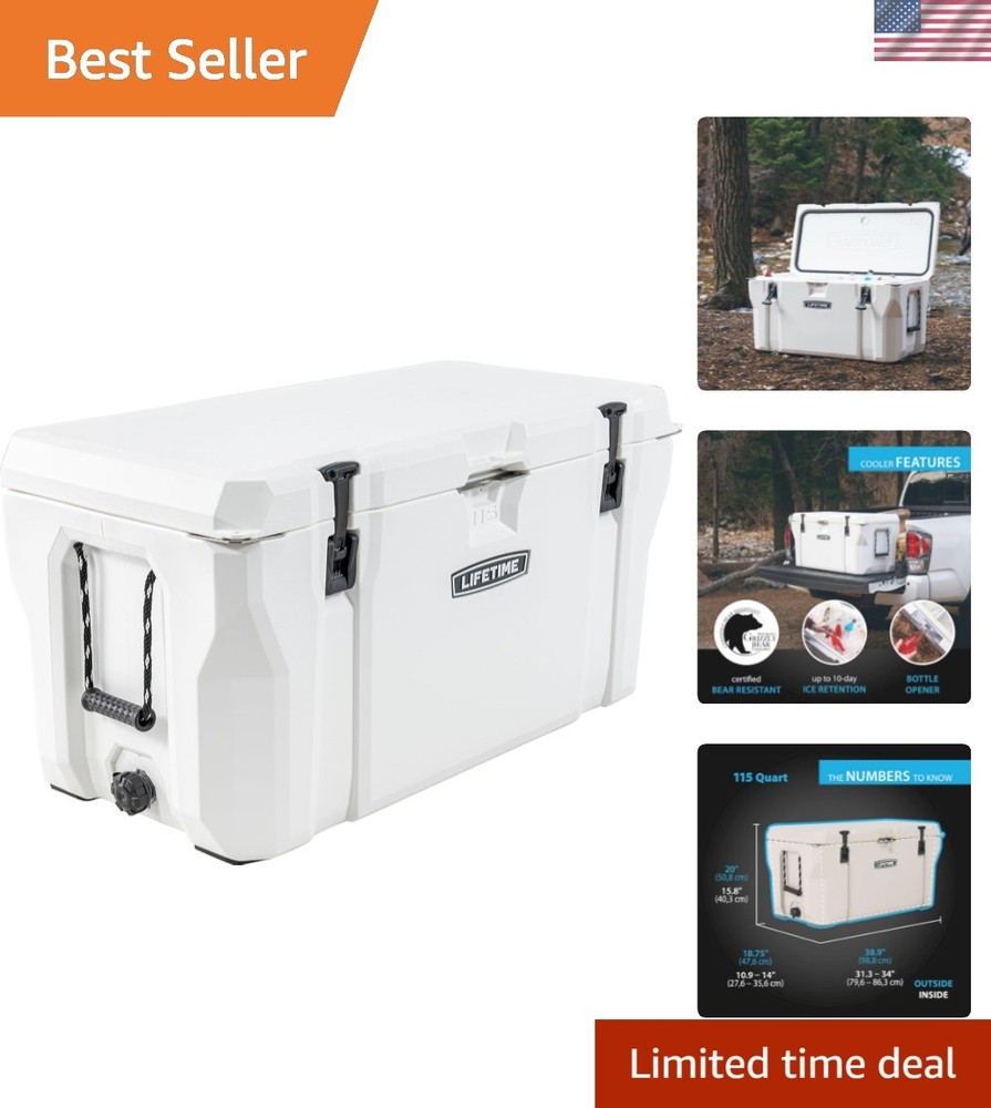 Hard Cooler, High Performance Ice Chest