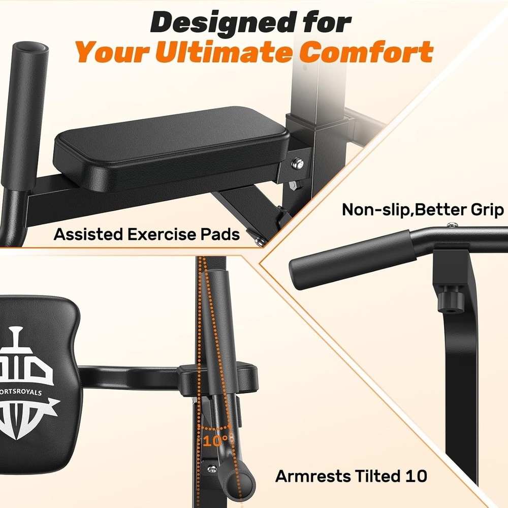 Compact Power Tower - Heavy-Duty Steel Pull Up Station for Strength Training