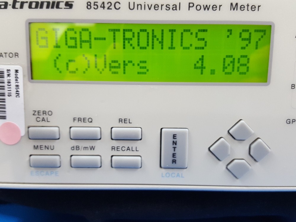 Gigatronics 8542C: Universal Power Meter (1115)