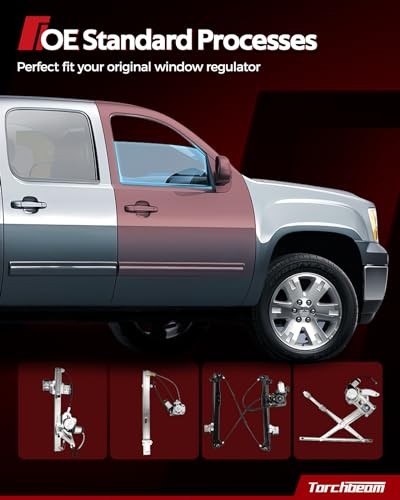 Front Driver Side Power Window Regulator with Front Left Driver Side 741-799