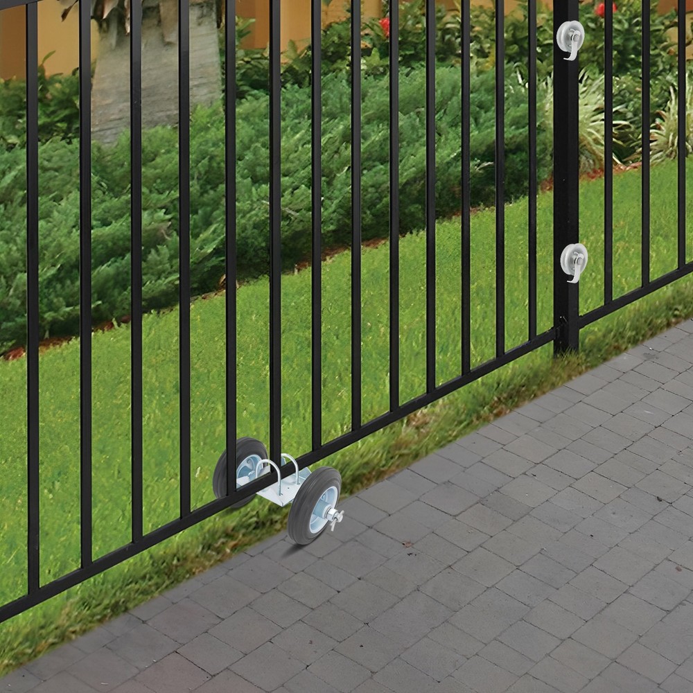 Rolling Gate Hardware Kit, Heavy Duty Sliding Gate Rollers Sliding Gate Wheels