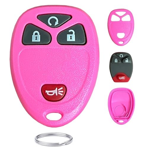 Replacement for 2007-2014 Chevy Equinox Avalanche Silverado 4A-Button-Pink