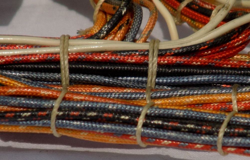 Vintage USA Cloth Wire