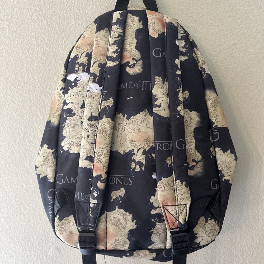 Bioworld HBO Game Of Thrones GOT "Westeros" Map 18" Backpack -
