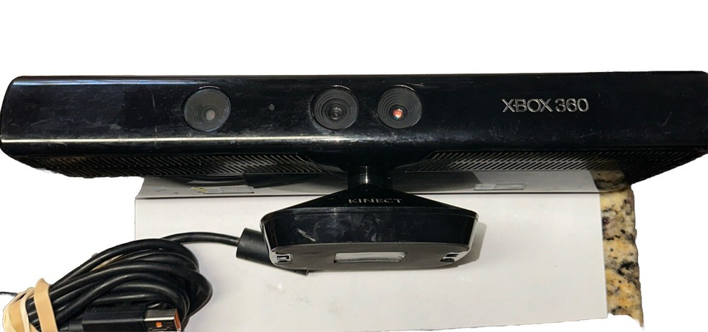 Microsoft Xbox 360 Kinect Motion Sensor (Model 1414) Black Authentic