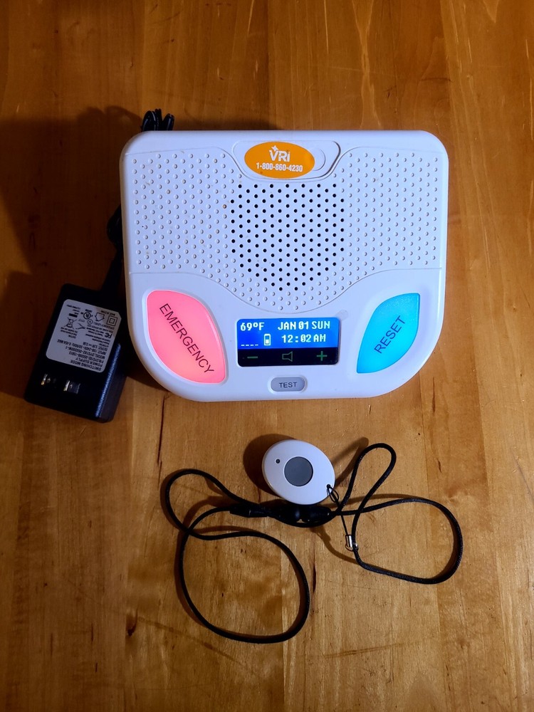 MobileHelp Emergency System Base Station w/ Power Adapter CBS2-01 Tested/Working