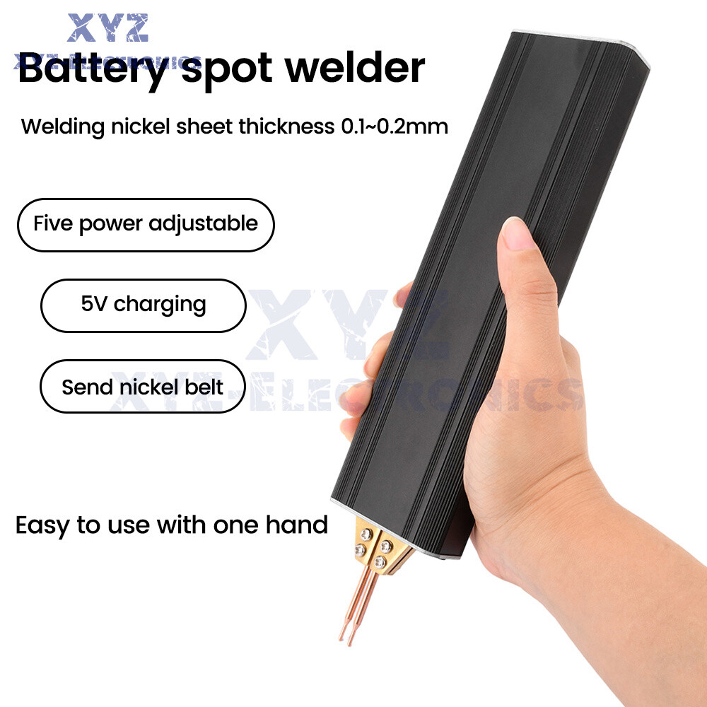 Battery Welding Machine Portable Mini DIY Spot Welder Machine 18650 Battery USB