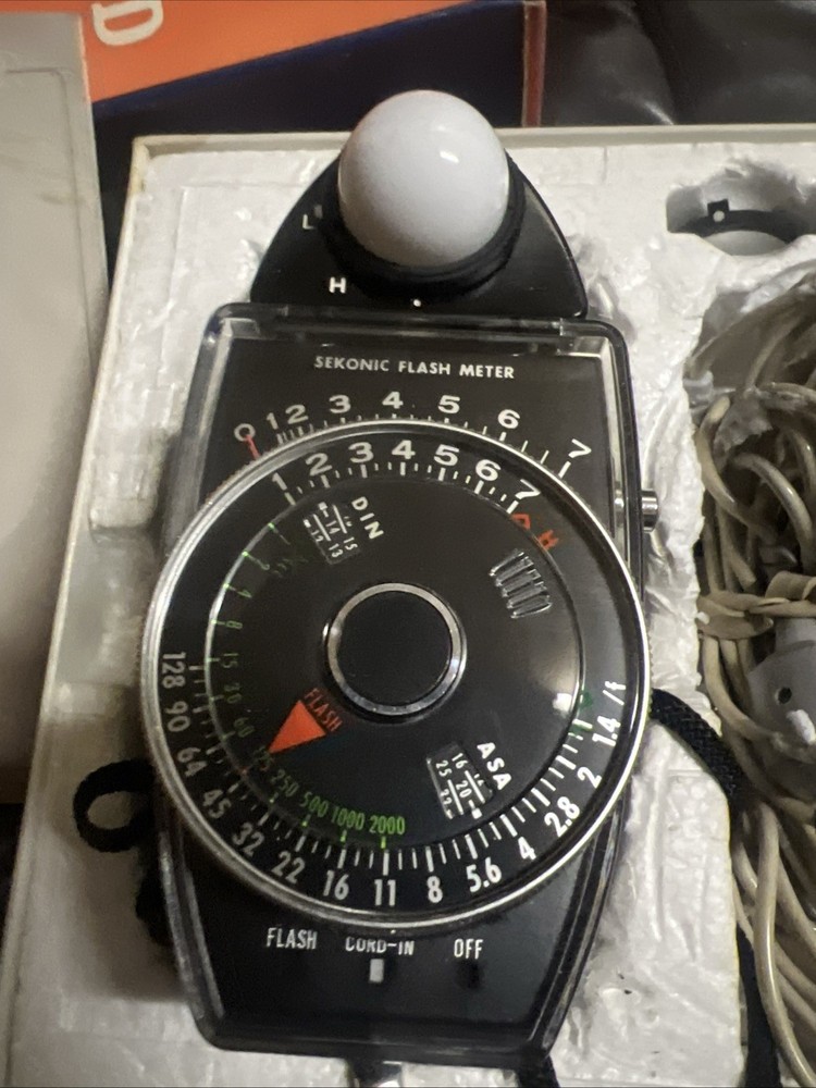 Sekonic L-256D Flash & Exposure Meter Excellent Condition, Includes All In Box