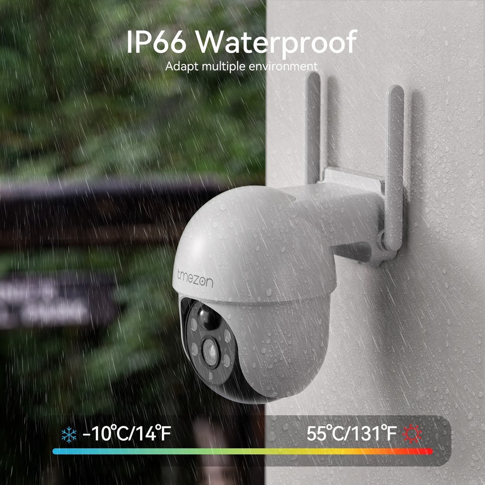 Solar Wireless Security Camera IP System WIFI NVR Monitor for Home Security