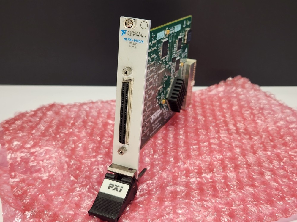 NI PXI-8430/8 RS232 8 PORT Serial Interface Module
