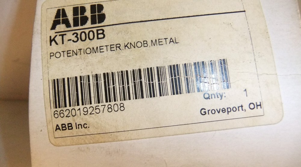 ABB KT-300B Potentiometer Knob