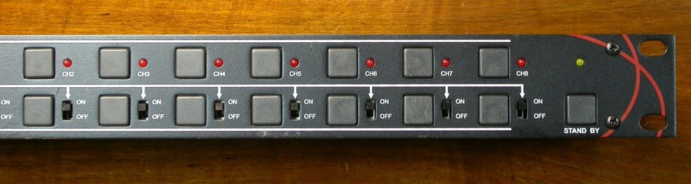 American DJ Light Copilot LC-100 Light Controller Audio/Chasing 8 Channels