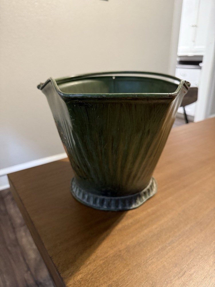 Vintage E Pluribus Unum Coal Bucket