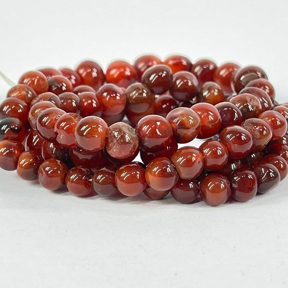 Carnelian Stone Trade Beads