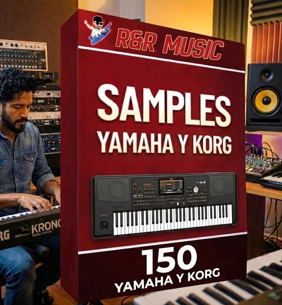 150 SAMPLES PROFESIONALES PARA KORG