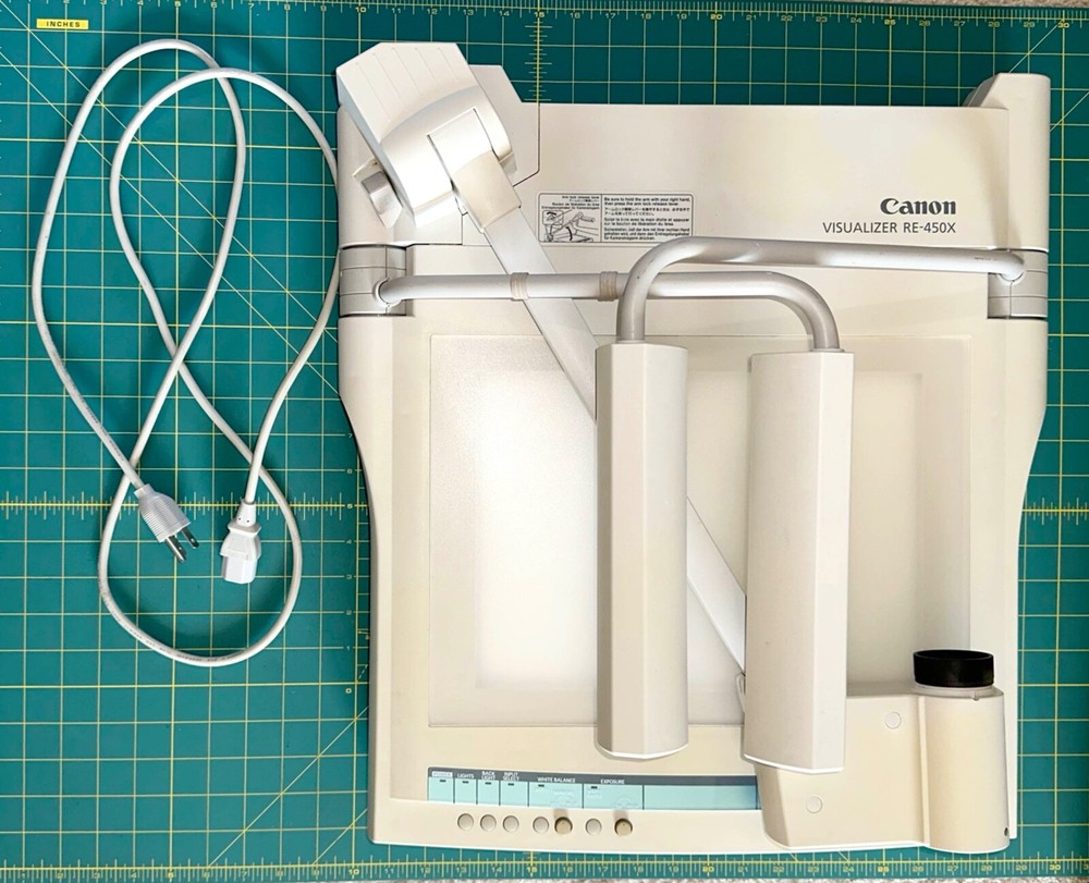 Canon Visualizer RE-450X Overhead Document Camera