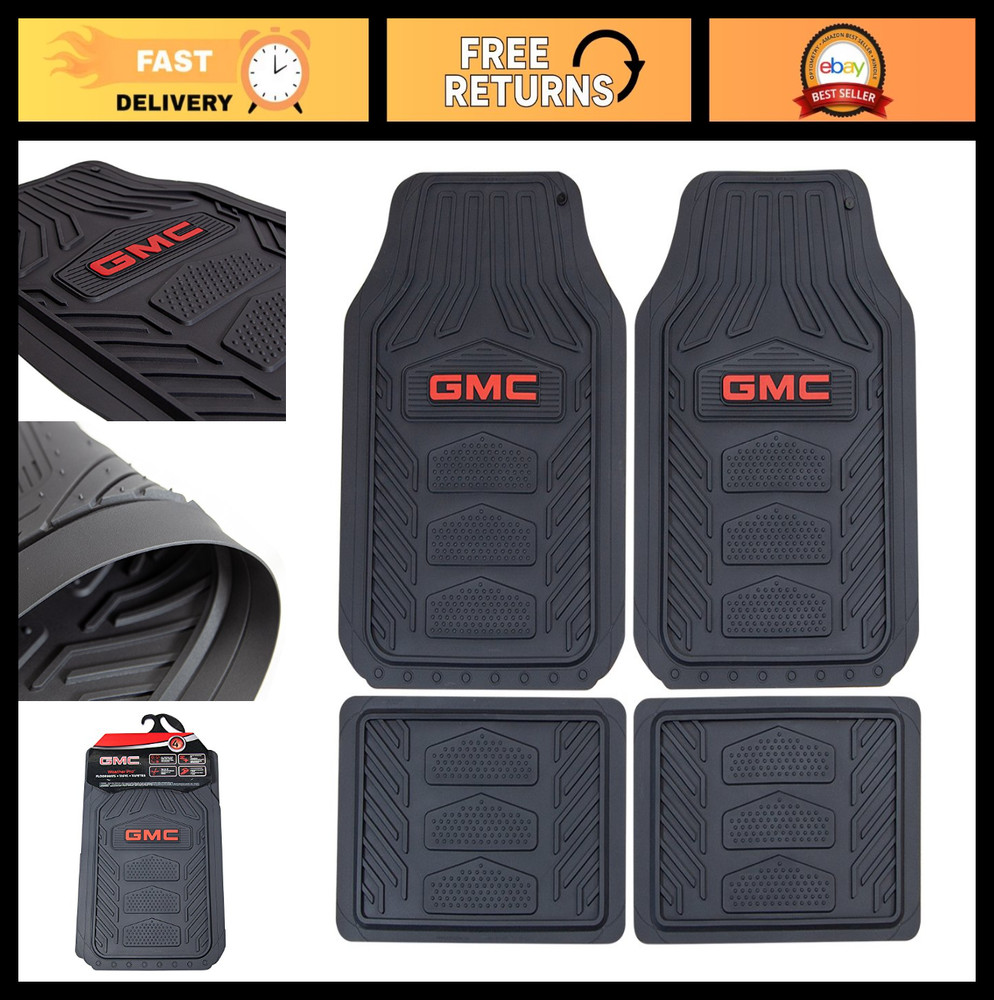 GMC Weatherpro 4 Pc. Floor Mat Set