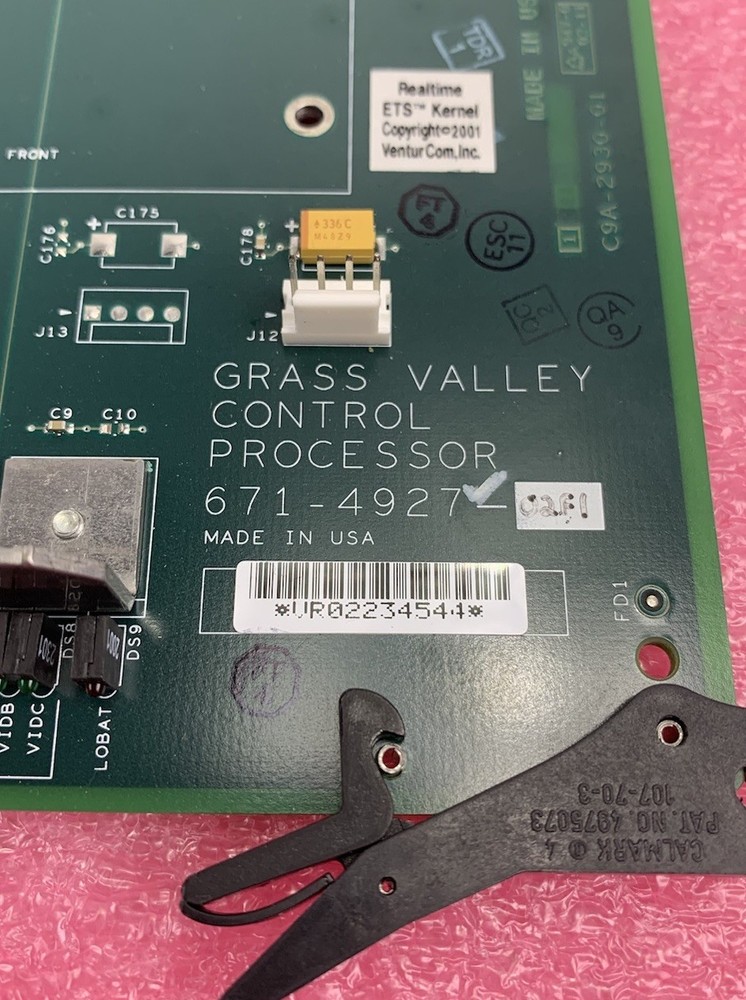 Grass Valley Group 671-4927-02G Control Processor Board