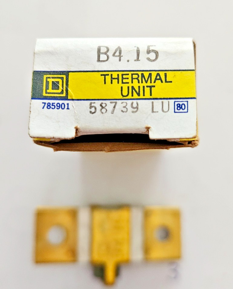 Square D B4.15 Overload Relay Thermal Unit
