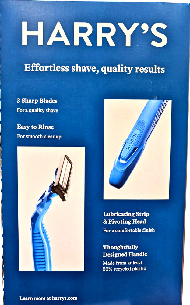Harry's 3-Blade Disposable Razor 25 Count