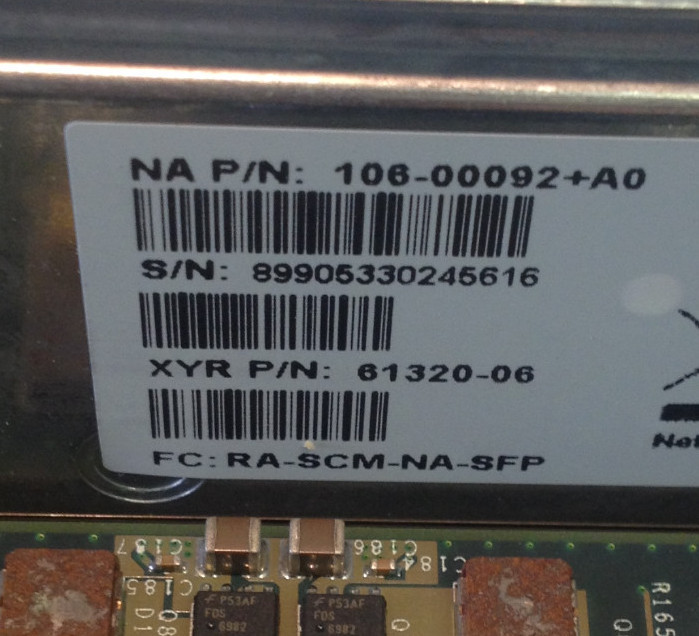 NetApp 106-00092 AT-FC2 Controller Module with 128MB RAM