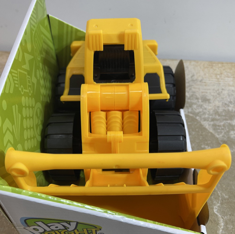 Play Right Front Loader Construction Toy with Lights and Sounds NEW